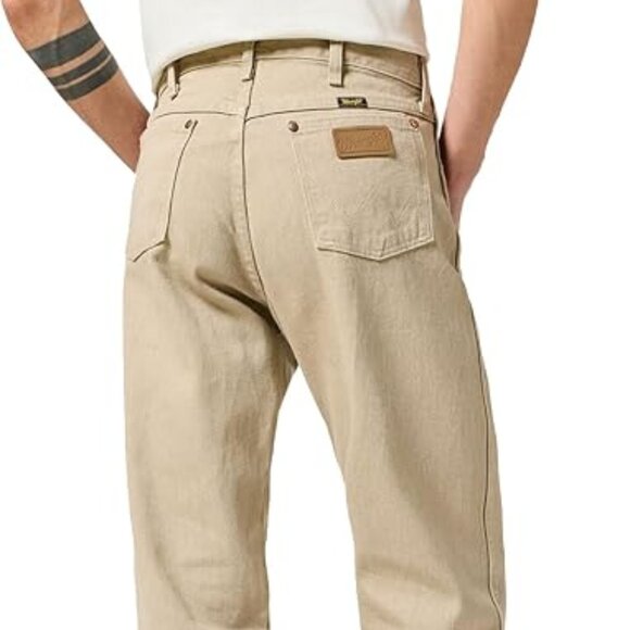 Wrangler Men’s Cowboy Cut Original Fit Jeans – Tan – Size 32x32 – ProRodeo - Picture 4 of 10